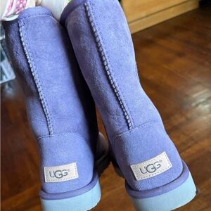 UGG Lavender Suede Boots